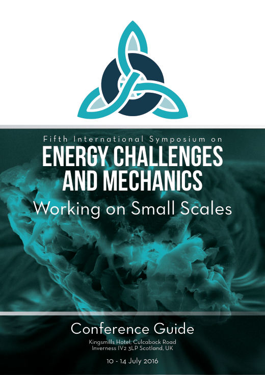Cover of the ECM5 conference guide, Inverness, July 2016